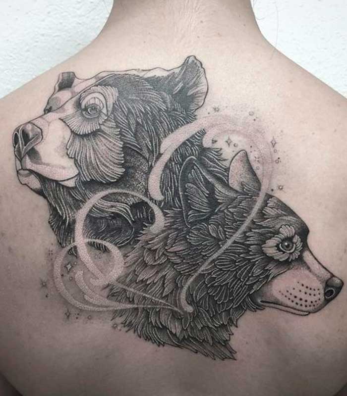 tattoos de osos para parejas