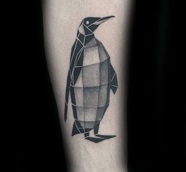 tattoos de pinguinos para hombres