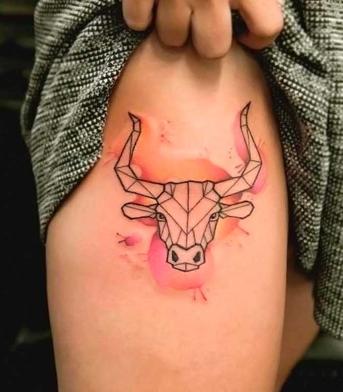 tattoos de toros para damas