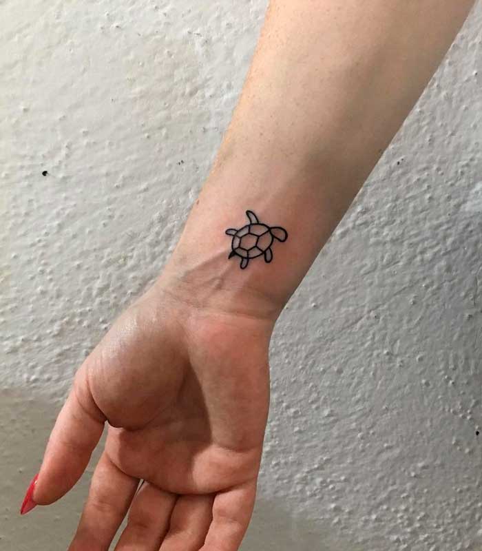 tattoos de tortugas pequenos