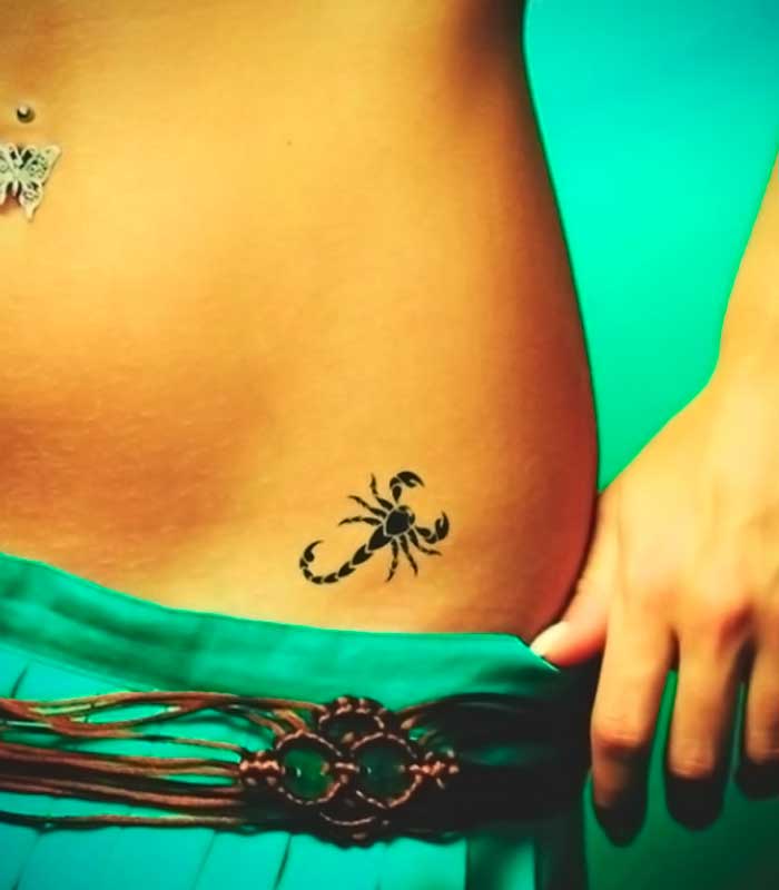tattoos escorpio para damas