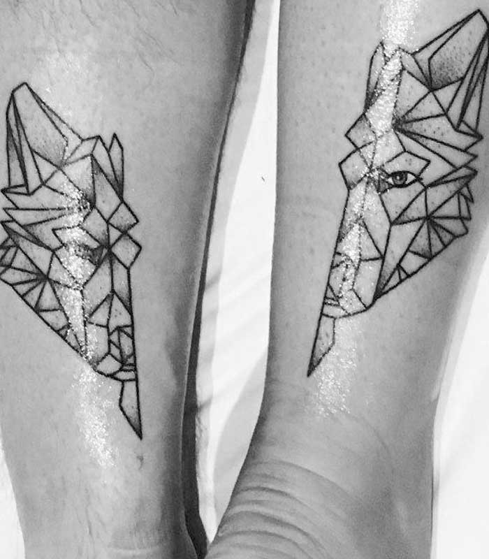 tattoos geometricos para enamorados