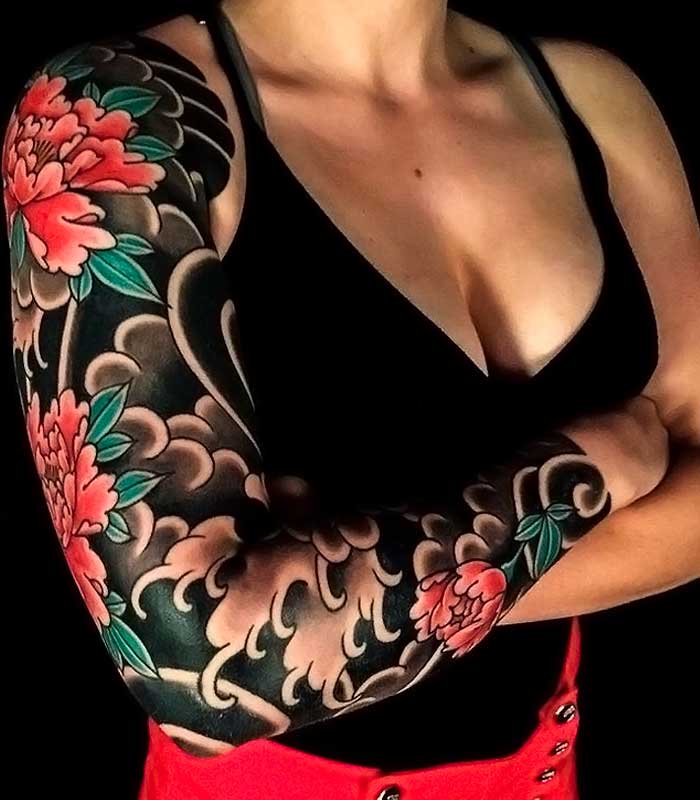tattoos japoneses para mujeres