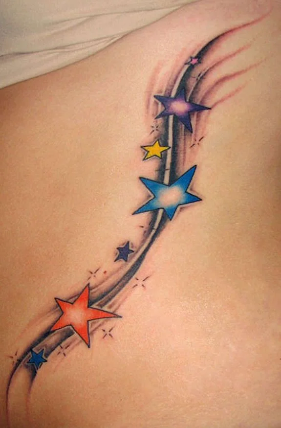 tattoos lluvias de estrellas