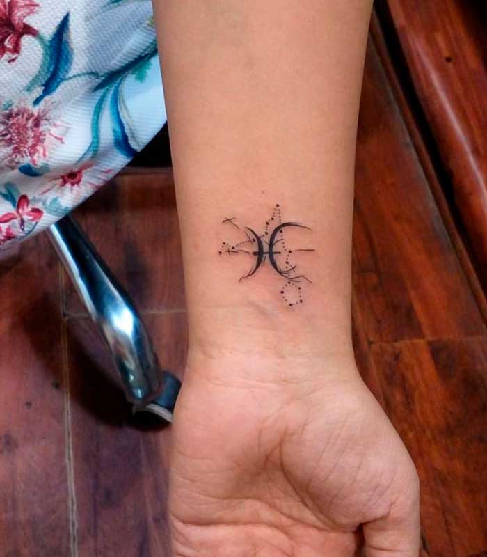 tattoos piscis para damas