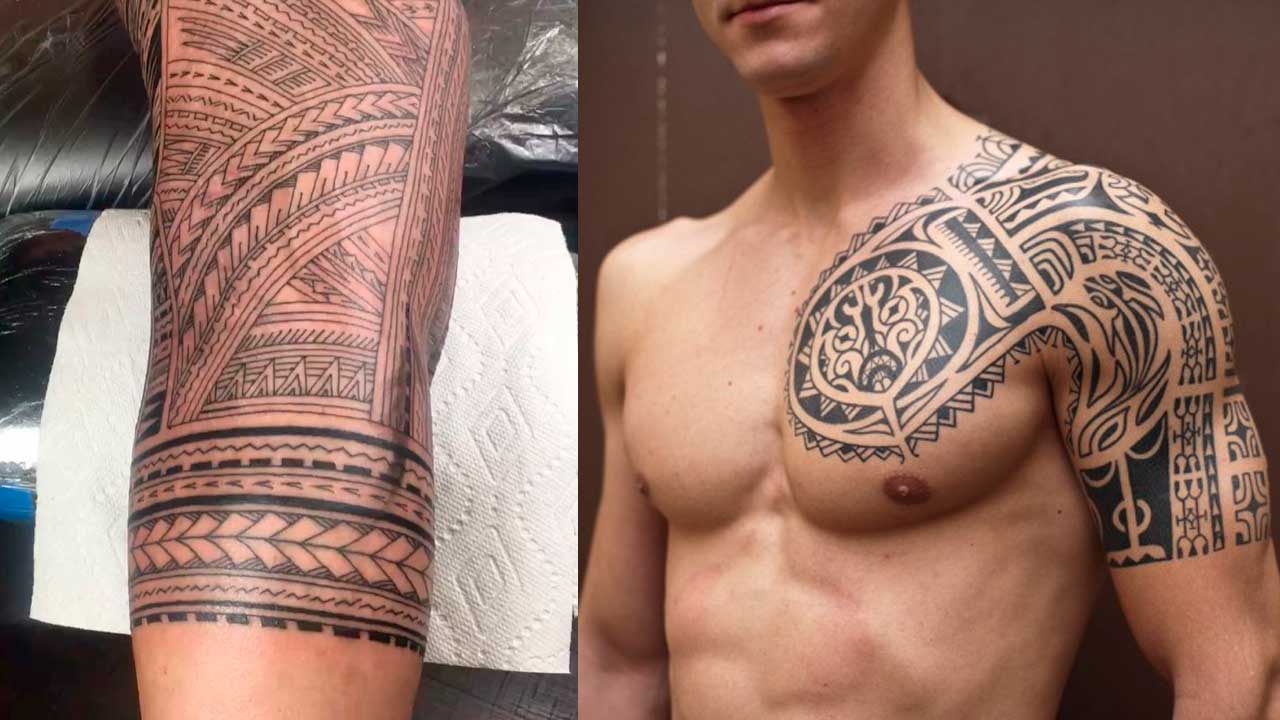 Tatuajes tribales: 🔆 Significado, símbolos, 100+ imágenes