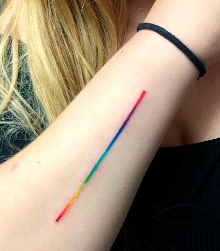 tatuajes a color LGTB