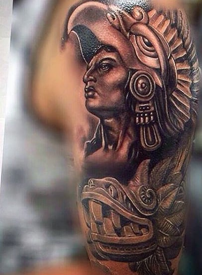 tatuajes aztecas 11