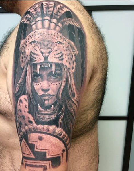 tatuajes aztecas 14