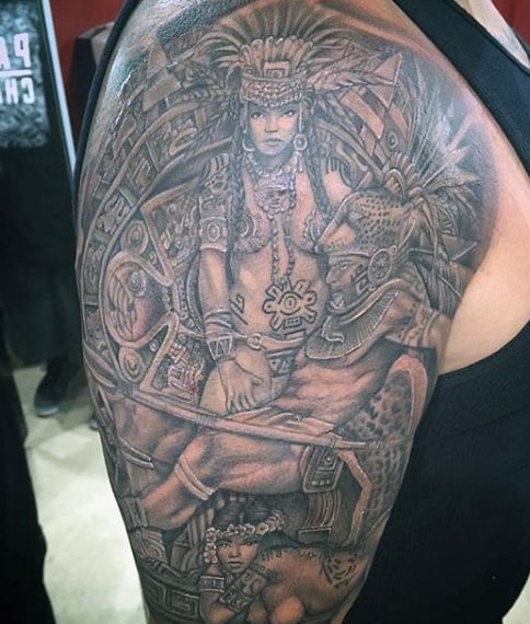 tatuajes aztecas 18