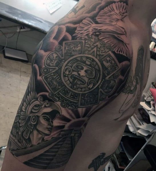 tatuajes aztecas 25