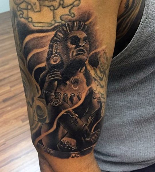 tatuajes aztecas 38