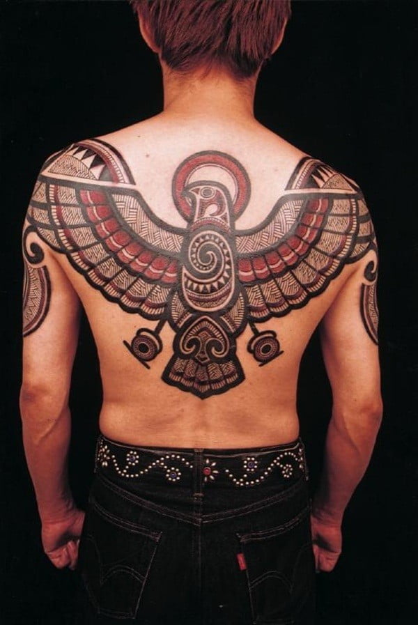 tatuajes aztecas de aguilas