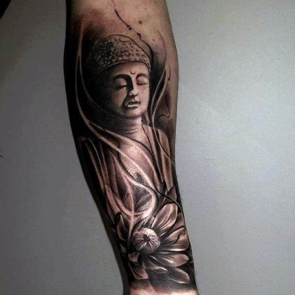 tatuajes budistas hombres
