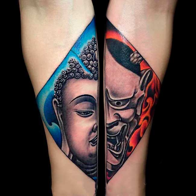 tatuajes budistas para enamorados