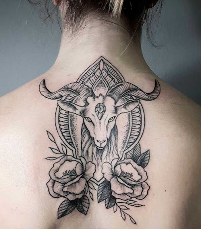 tatuajes capricornio para damas