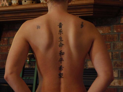 tatuajes chinos para mujeres 1