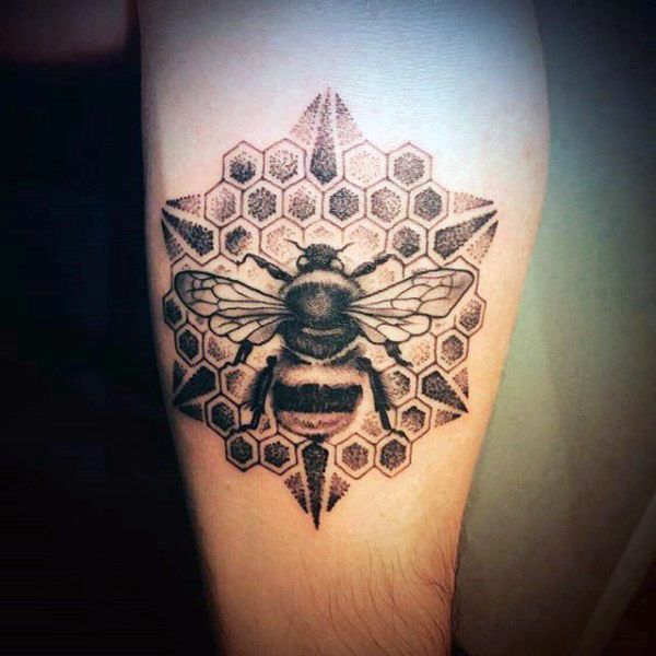 tatuajes de abejas para chicos