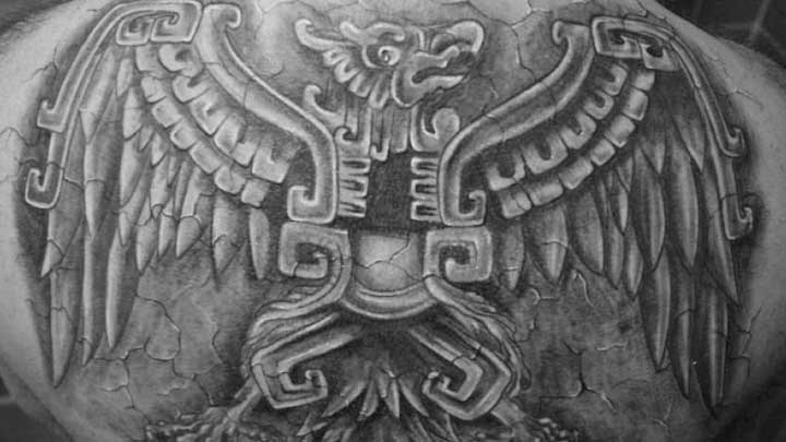 tatuajes de aguilas aztecas
