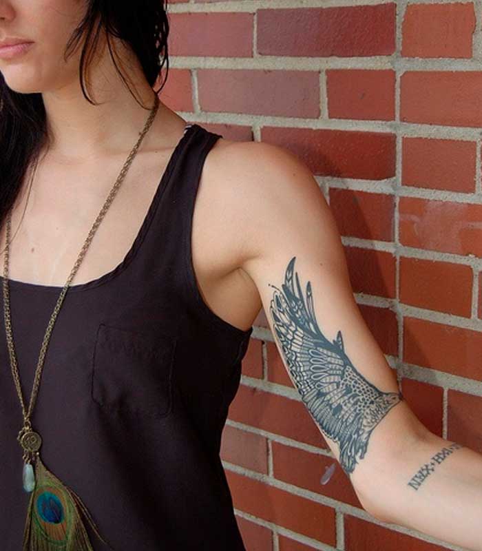 tatuajes de aguilas para damas