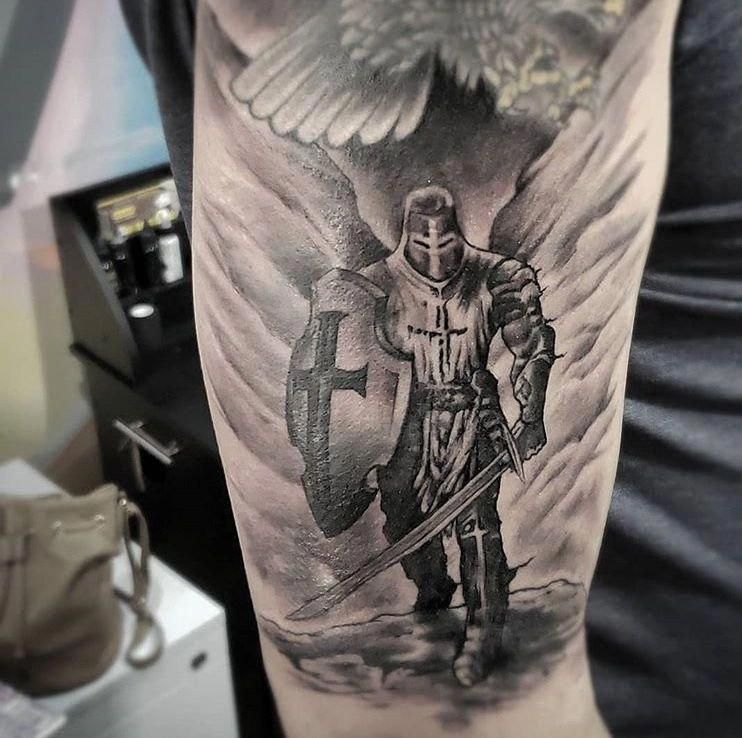 tatuajes de angeles guerreros 4