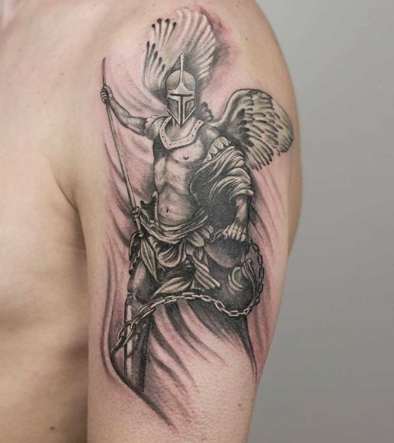 tatuajes de angeles guerreros 5