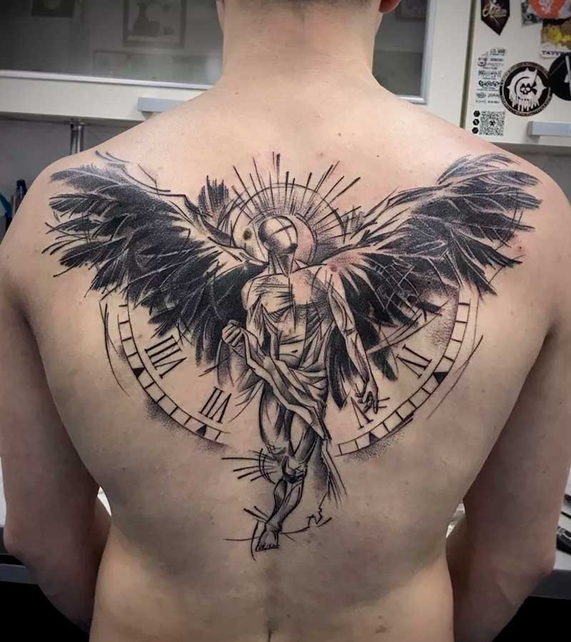 tatuajes de angeles para hombres 13