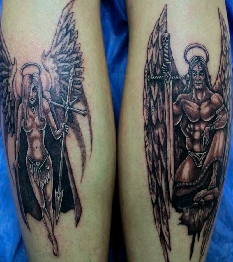 tatuajes de angeles para hombres 23