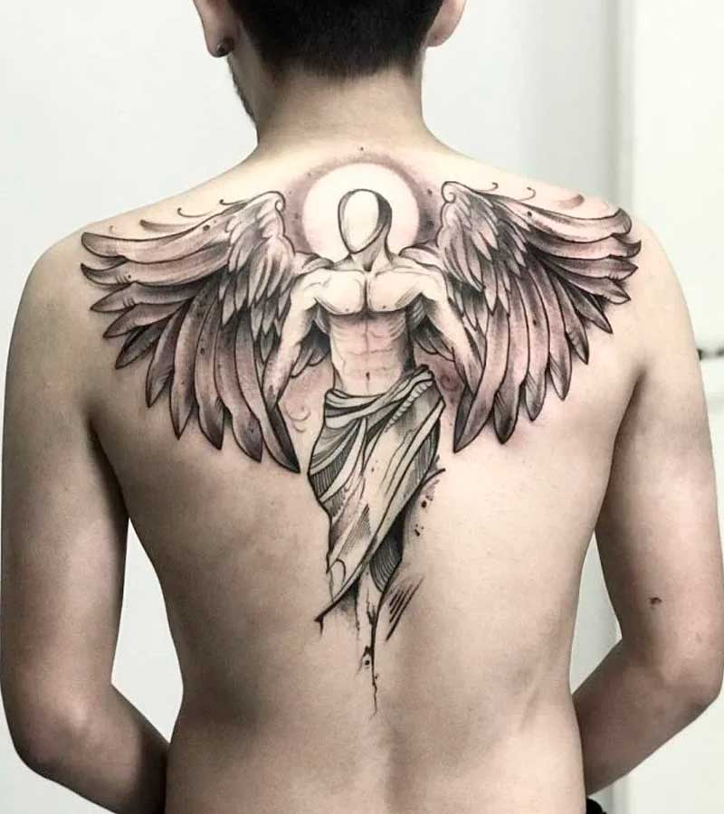 tatuajes de angeles para hombres 3