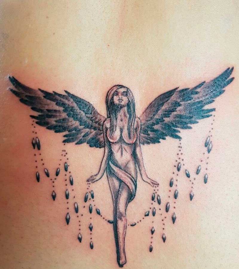 tatuajes de angeles para mujeres 16