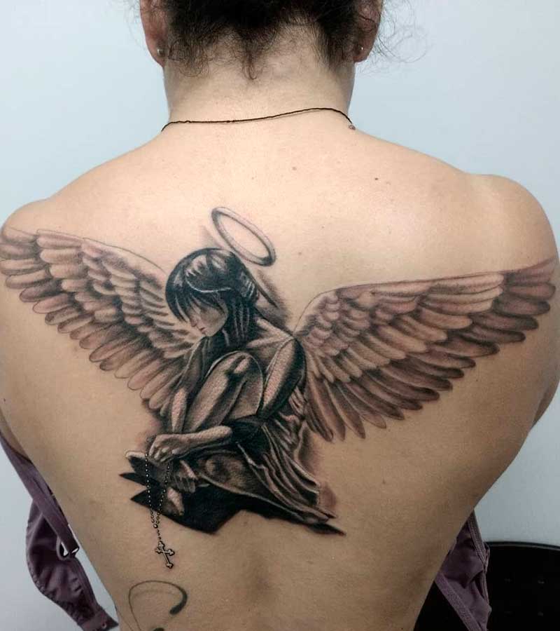tatuajes de angeles para mujeres 4