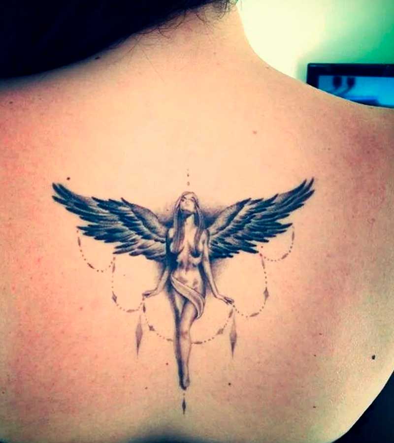 tatuajes de angeles para mujeres 6