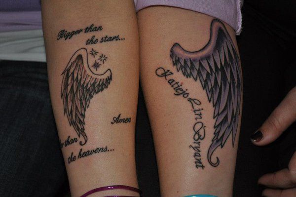 tatuajes de angeles para parejas 3