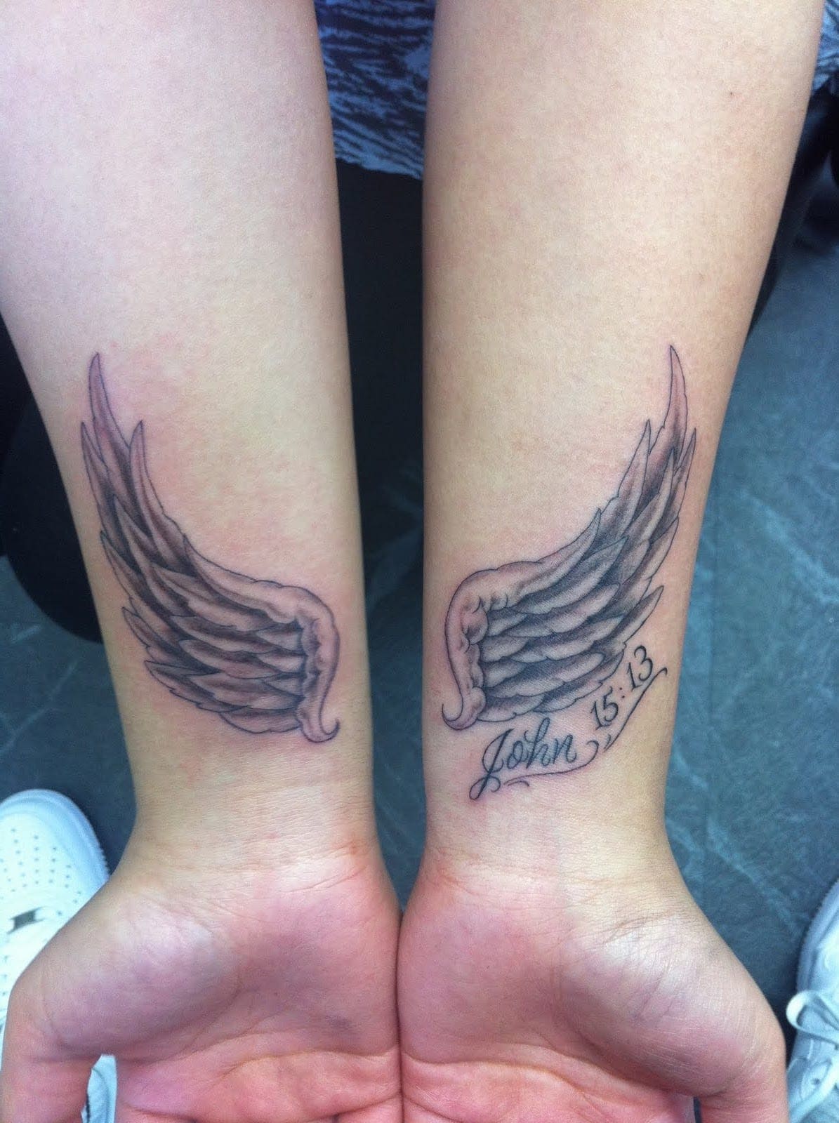 tatuajes de angeles para parejas 5