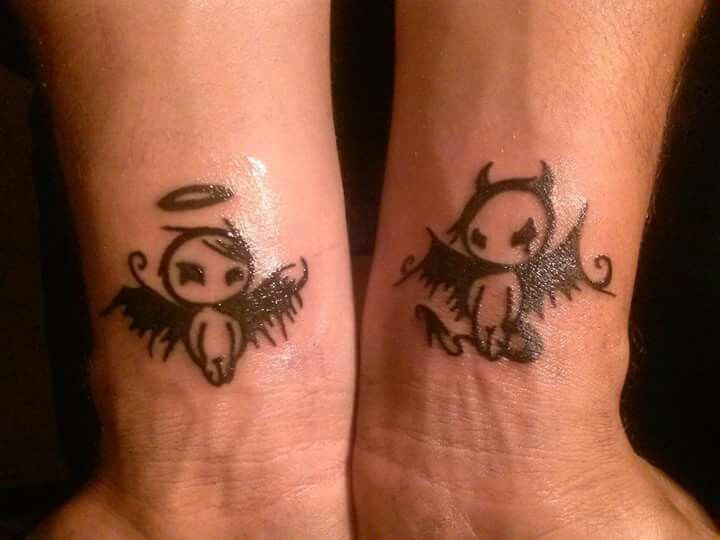 tatuajes de angeles para parejas 6