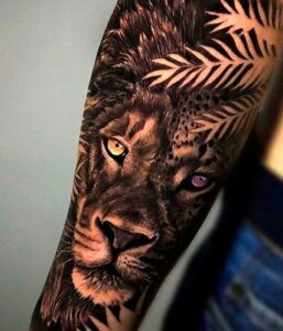 tatuajes de animales en el brazo
