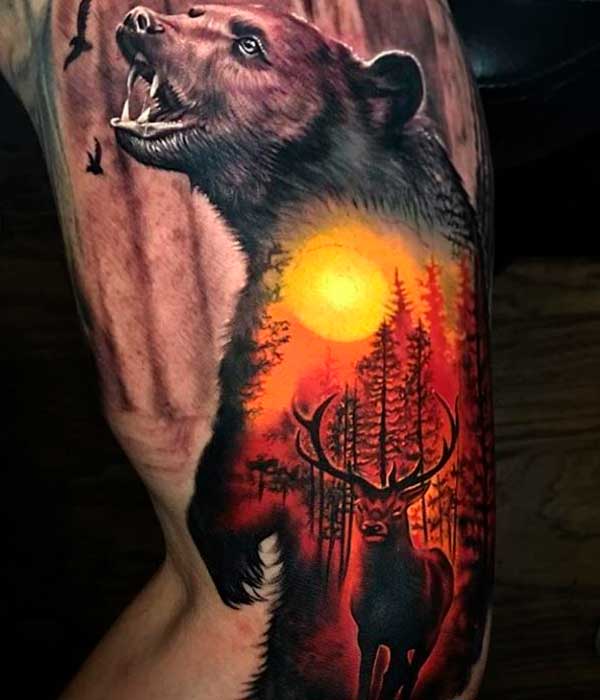 tatuajes de animales salvajes