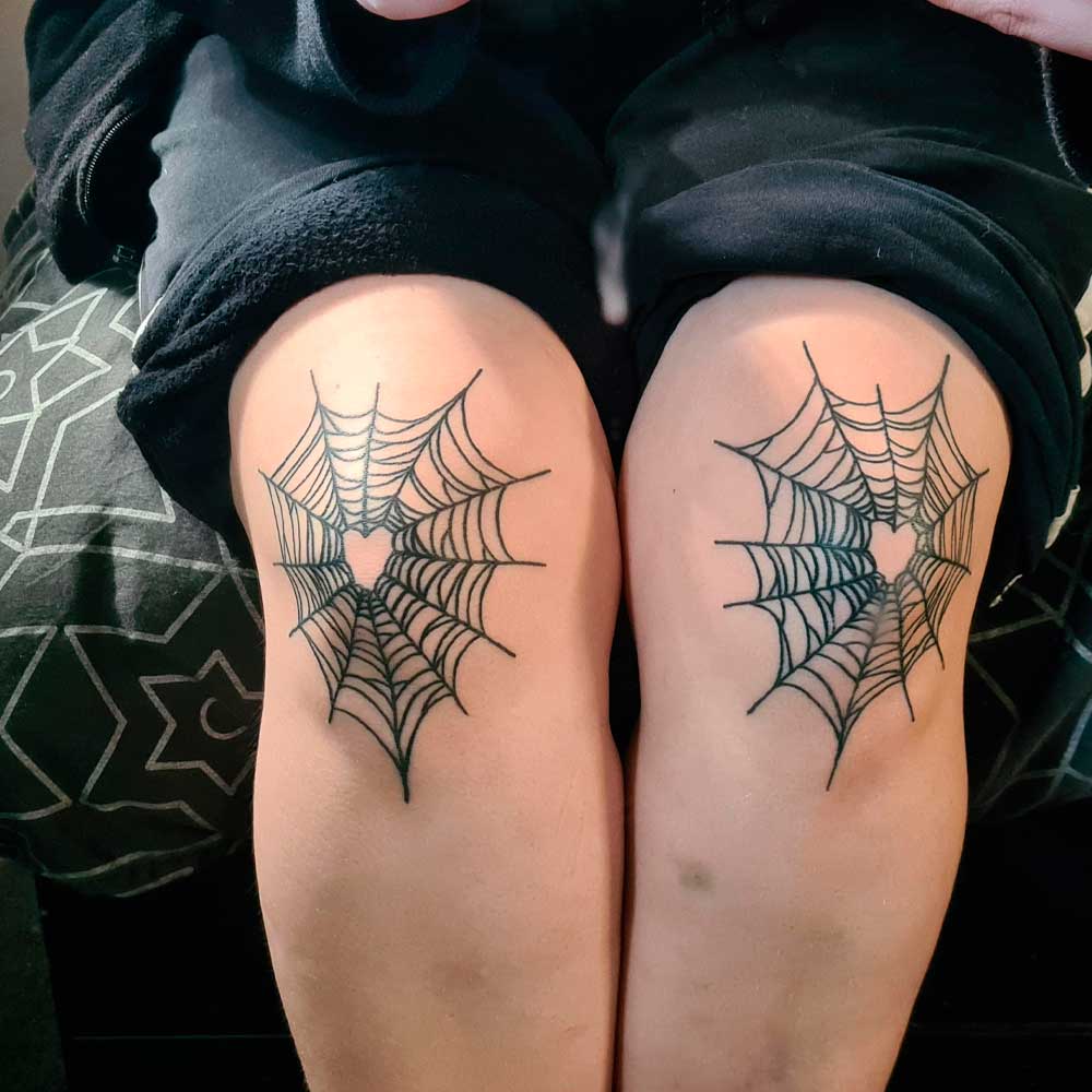 tatuajes de aranas para enamorados