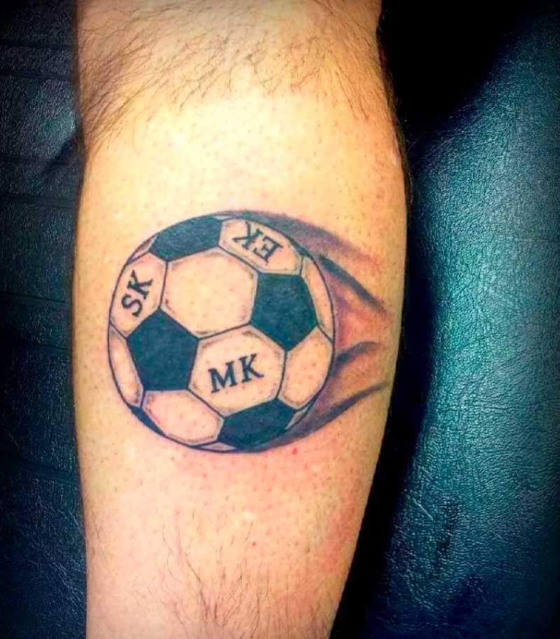 tatuajes de balones de futbol 12