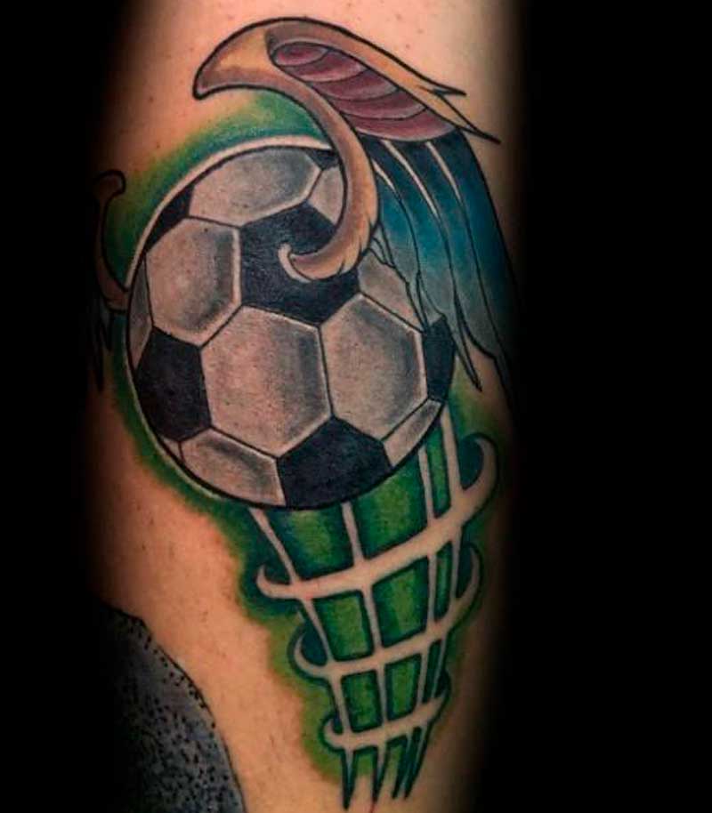 tatuajes de balones de futbol 17
