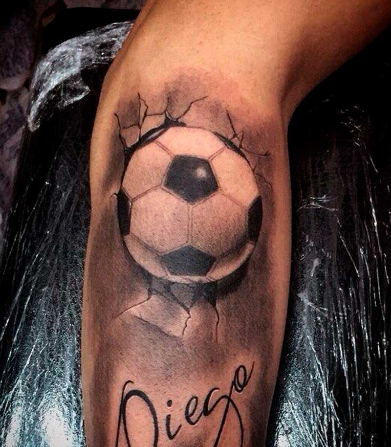 tatuajes de balones de futbol 18