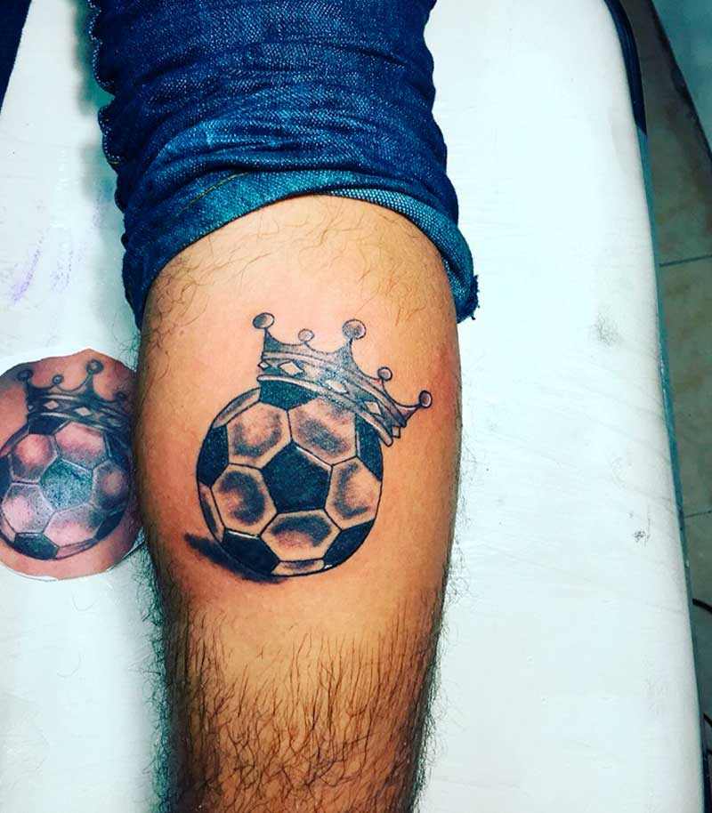 tatuajes de balones de futbol 8