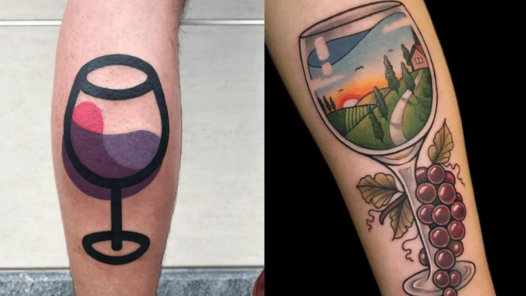Tatuajes de comidas, bebidas y frutas: 🍔🍍🍷 + 100 imágenes 60 tatuajes de bebidas 4