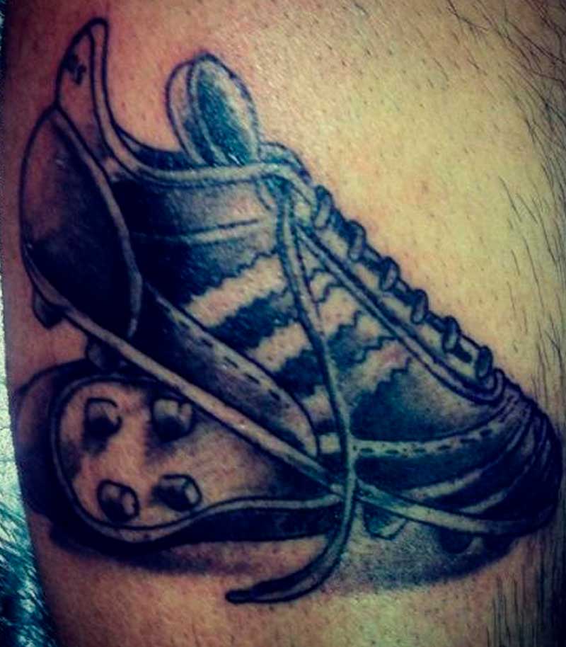 tatuajes de botas de futbol 2