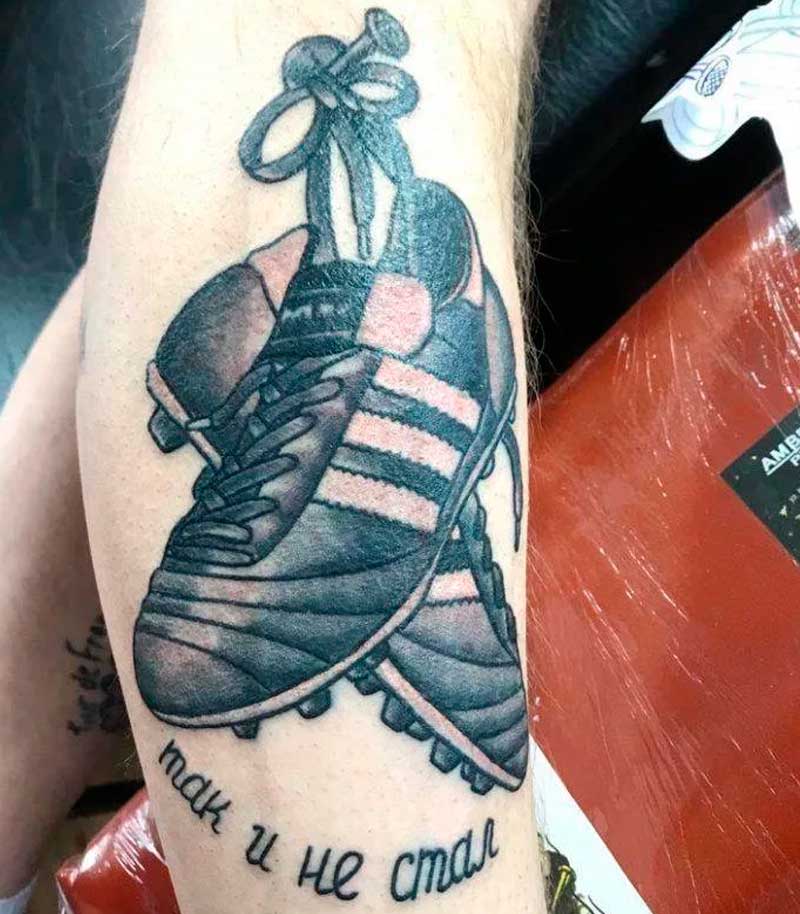 tatuajes de botas de futbol 3