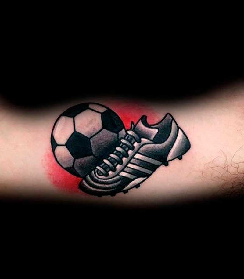 tatuajes de botas de futbol 7