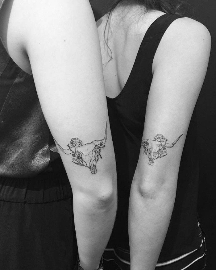 tatuajes de bufalos para parejas