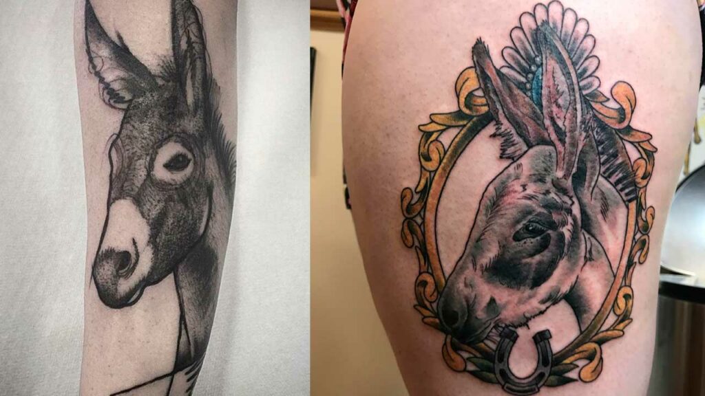 tatuajes de burros