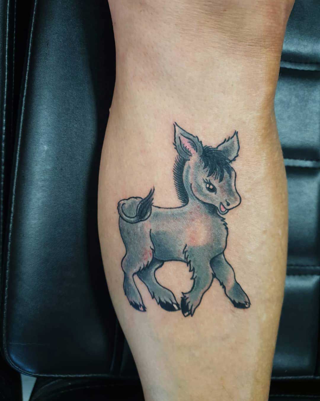 tatuajes de burros para hombre