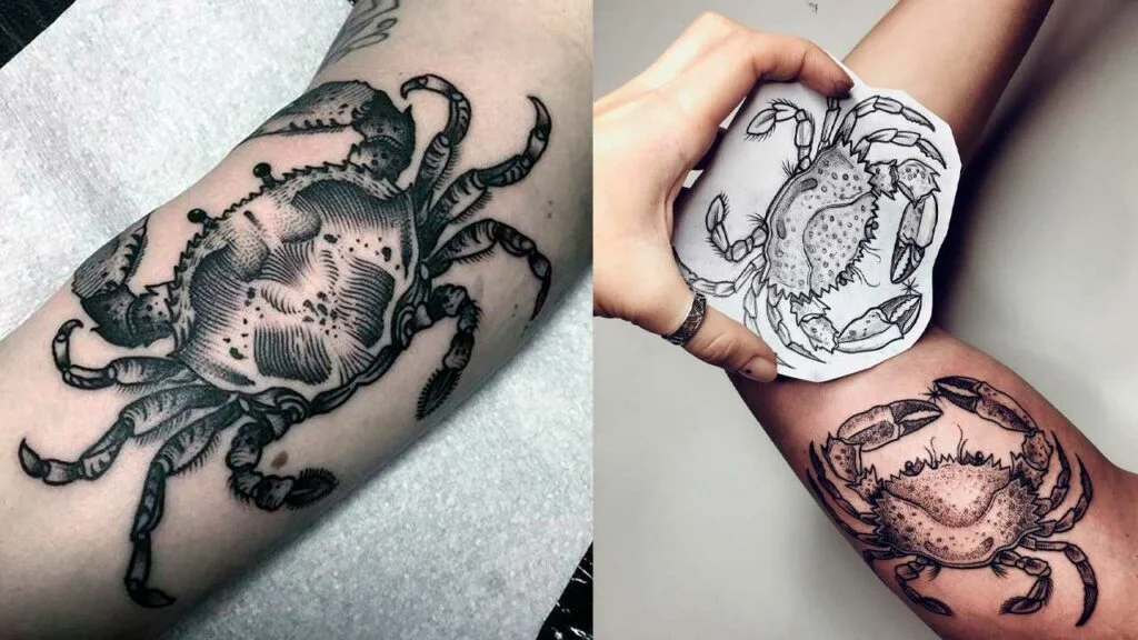 tatuajes de cangrejos